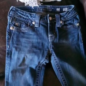 Miss me jeans 12 in girls blue